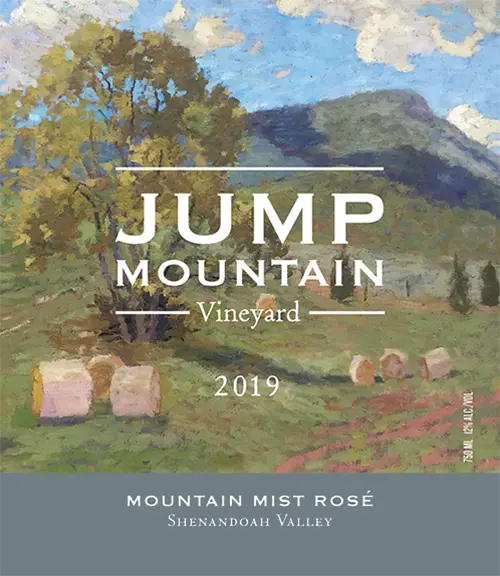 Misty Mountain Rose label