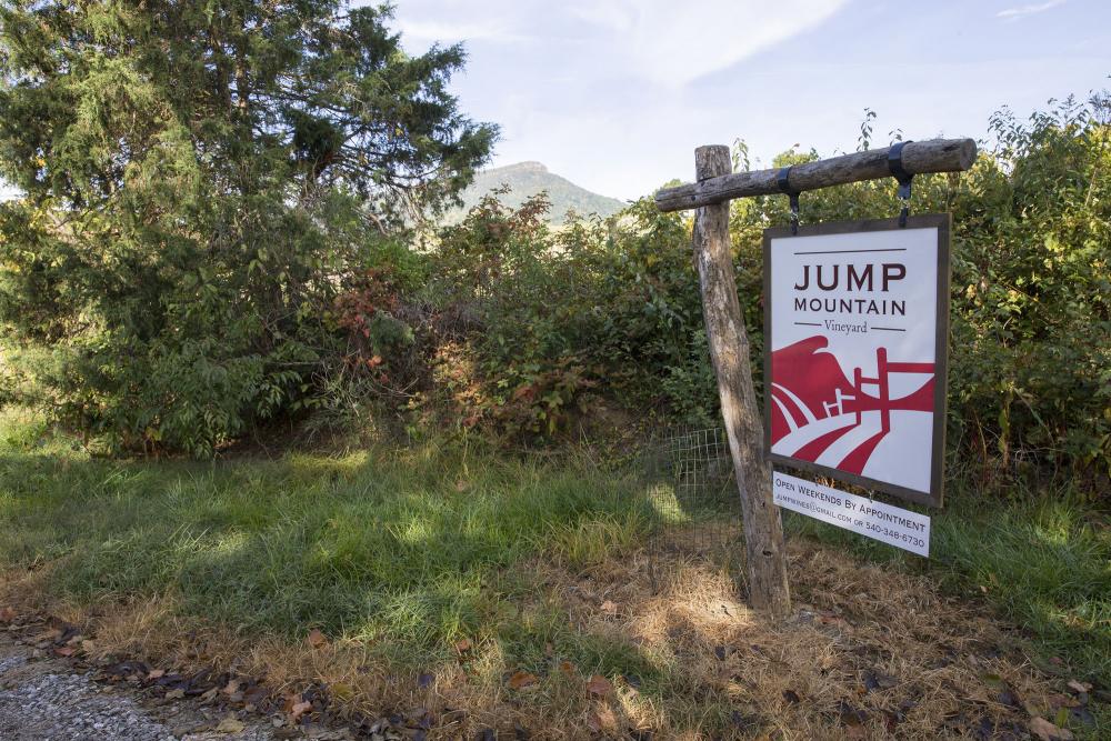 Jump Mountain sign